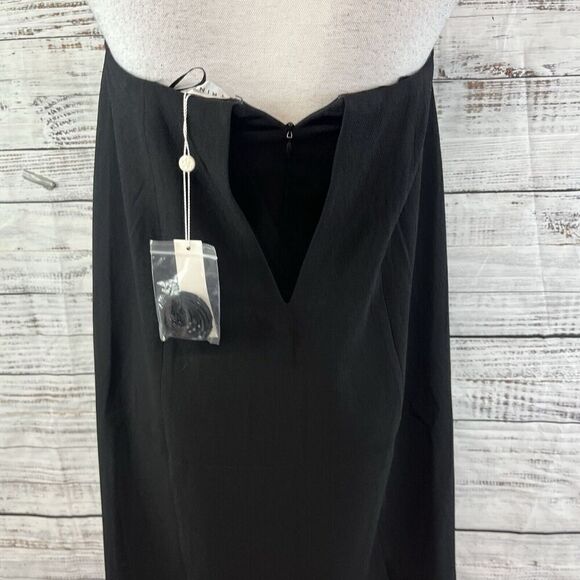 Trina Turk Los Angels Little Black Cape Dress size 2 Wedding Cocktail Evening - Picture 16 of 16